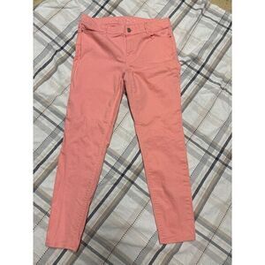 White House Black Market women pants size‎ 6 straight leg pink